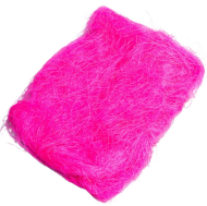 Наполнитель Сизаль 40гр для Подарков Фуксия