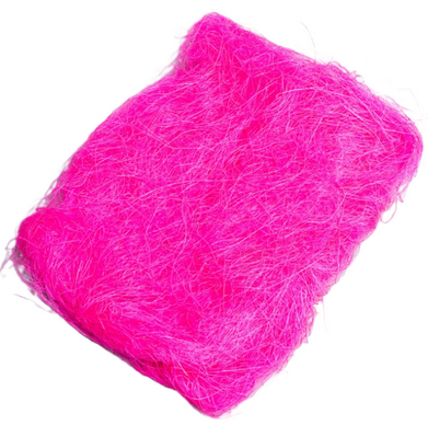 Наполнитель Сизаль 40гр для Подарков Фуксия