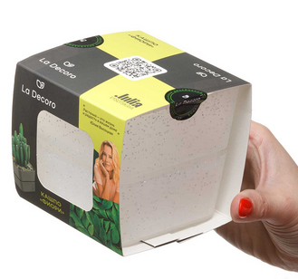 Горшок Фиори 0,45лит Звёздное небо (с дренажной системой)