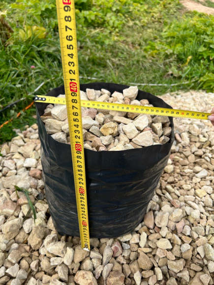 Набор горшков Рассадных П/Э 15лит 225*300мм (Набор 5шт) 100мкм