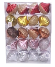 Ёлочное украшение (10см/4шт) Арт-№2250