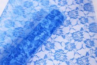 Сетка Гипюр Синяя 50см*5м