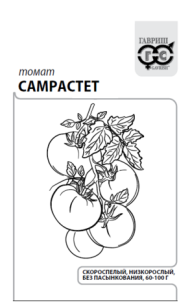 Томат СамРастет Б/П (ГАВРИШ) 0,05гр скороспелый непасынкующийся 30-45см