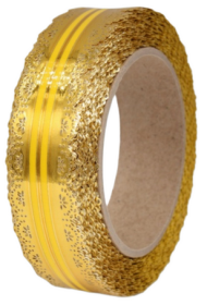 Лента Ажур 3см*25ярд Жёлтая