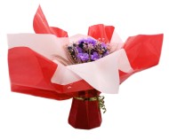 Каркас для букета 70*70см Двуцветный Красно-Белый Полипропилен