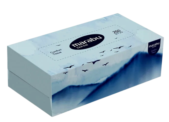 Салфетки в коробке Marabu 250шт*2сл
