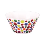 Миска-Чаша пластиковая Конфети (БАШ) Арт-М-2469 2лит