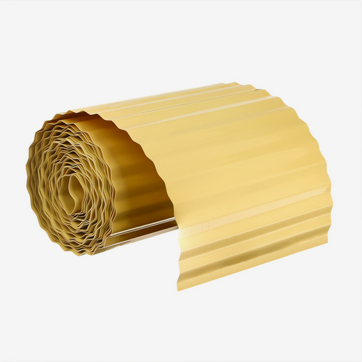 Лента Бордюрная гофрированная 20см*9м Комфотр Greengo Жёлтая Арт-5651229