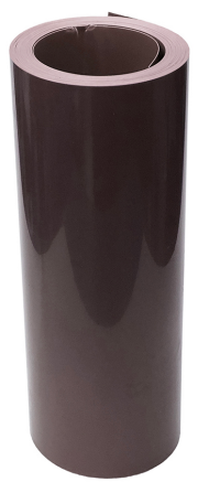 Лента Бордюрная прямая 30см*9м Коричневая Дачная Мозаика