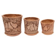 Кашпо Груши №-3 ЗОЛОТОЕ (D-19см) Кашпо Груши №-3 ЗОЛОТОЕ (D-19см)