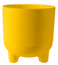 Горшок на ножках Фита 4,3лит Медовый D-19см (с дренажной системой) Горшок на ножках Фита 4,3лит Медовый D-19см (с дренажной системой)