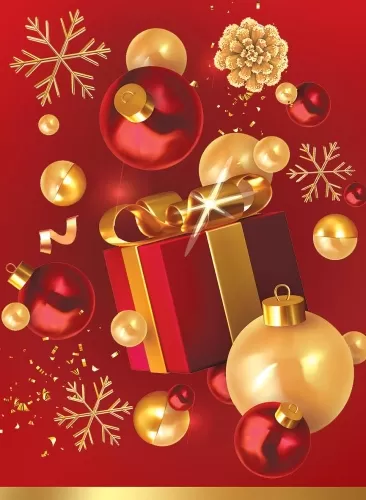 Конверт Под Сертификат Новогодний Арт-9201708 (1уп/10шт)