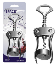 Штопор SPACE Арт-Z13-165 (Сталь с никелевым покрытием) Н-18см