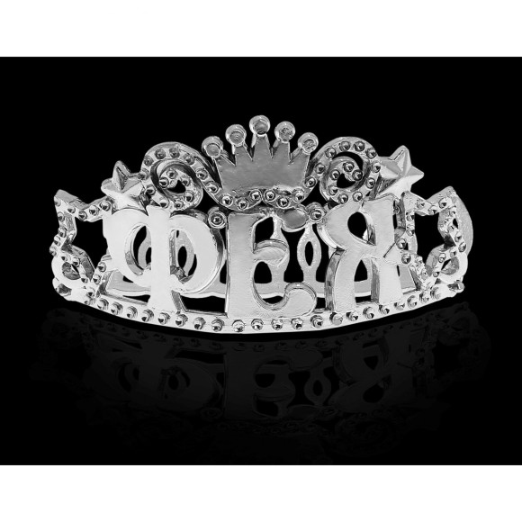 Диадема на гребешке Фея серебро 755059 7*5*5,7