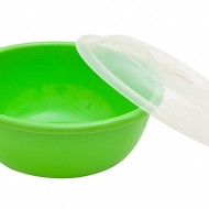 Таз 16лит пищевой люкс с крышкой (D-42см)