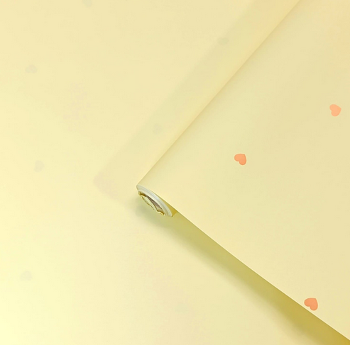 Пленка матовая Романтика Сливочно-Жёлтая 58см/10м Пленка матовая Романтика Сливочно-Жёлтая 58см/10м