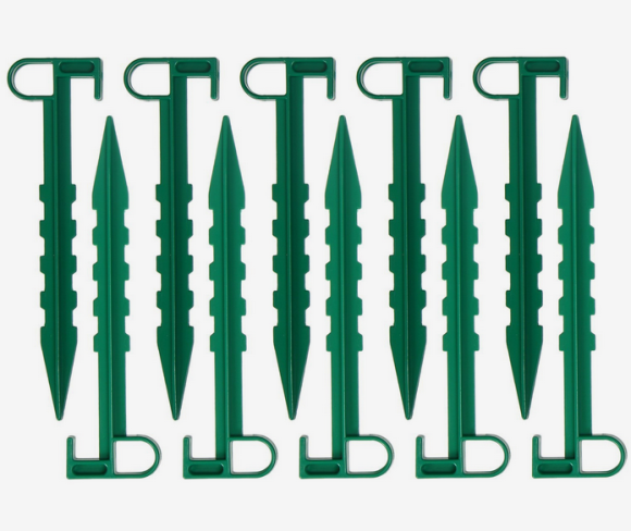 Набор колышков для крепления укрывного материала Greengo 10шт*14см Арт-9035827