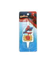 Свеча Цифра 9 Человек-паук 3539