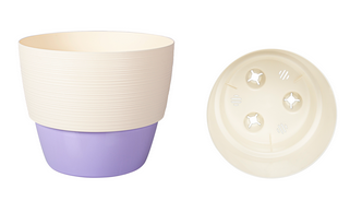 Горшок Валенсия 2,5лит Ваниль-Лаванда D-17,5см (с дренажной системой) Горшок Валенсия 2,5лит Ваниль-Лаванда D-17,5см (с дренажной системой)