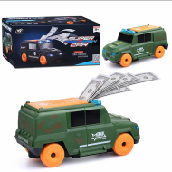 Полицейская Машинка Разбрасывающая деньги Арт-655-33