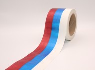 Лента Триколор простая 8см*50м