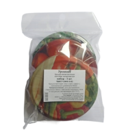 Набор крышка металл ТВИСТ D-82мм * 3шт 1 ЭТАЖ