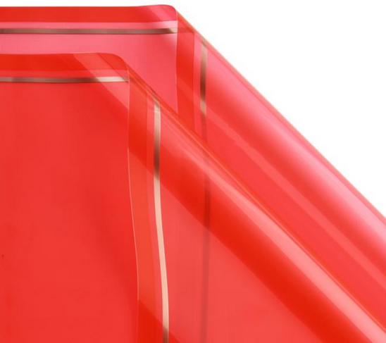 Пленка листами Глянцевая с Двойной каймой Красная 58/58см (1уп/20шт) Цена за ЛИСТ Пленка листами Глянцевая с Двойной каймой Красная 58/58см (1уп/20шт) Цена за ЛИСТ