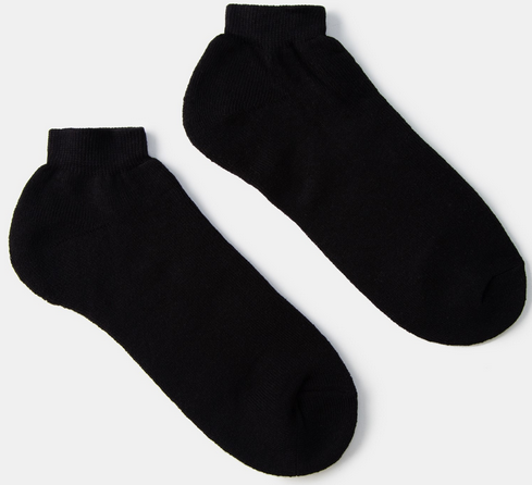 Носки женские махровые укороченные Collorista чёрные р-р 38-40 (25 см)