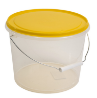 Ведро Контейнер 4лит с Крышкой Арт-Бр.0.07