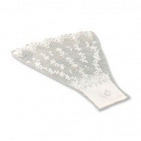 Конус Рюмка рис/рис 30/40 Сюита Мелодия Белая (1уп/50шт)