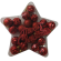 Ёлочное украшение Звезда (см/шт)
