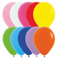 Шар латексный 12/30см Ассорти (1уп/5шт) ЦЕНА за УПАКОВКУ!!!