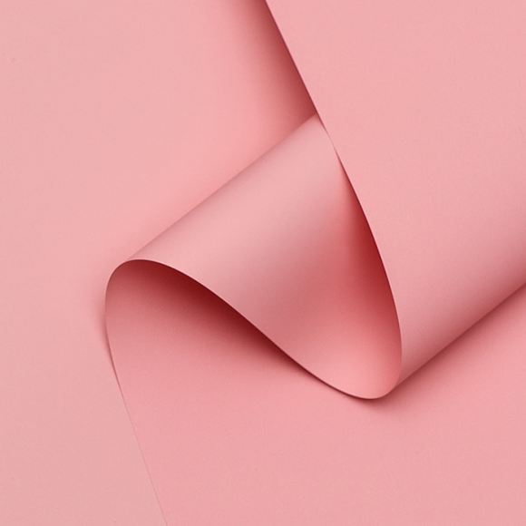 Пленка Листами Матовая однотонная Пудра 58/58см (1уп/20шт) Цена за лист