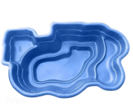 Пруд садовый 900лит Синий 241*153*60см