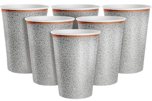 Стакан бумажный Керамическая эстетика 250мл*6шт Арт-30000854