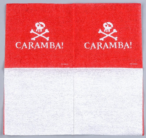 Салфетки бумажные Пираты набор 20шт Арт-9684262