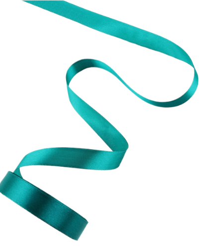 Лента Атласная 20мм*25ярд Изумрудная