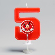 Свеча Цифра 5 Минни Маус 2663490