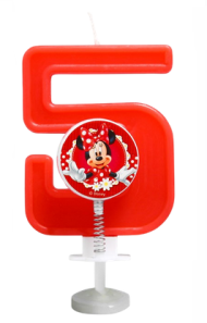 Свеча Цифра 5 Минни Маус 2663490