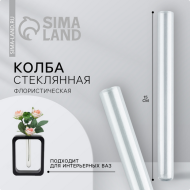 Колба флористическая Стеклянная набор 10шт*15см Арт-9684039