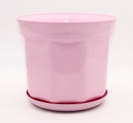 Горшок Афродита восьмигр 200мм Розовый