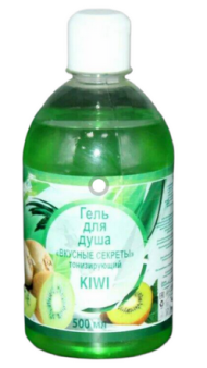 УЦЕНКА Гель для душа Вкусные секреты КИВИ 0,5л (1уп/12шт)