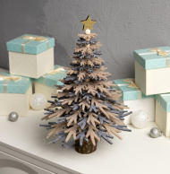 Набор для творчества Ёлка 18см дерево (батарейки в комплекте) Арт-9594157