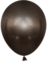 Шар латексный 10/25см хром Черное золото 1уп/50шт Арт 910023