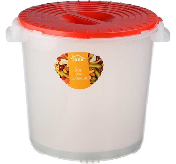 Бак для Солений 25лит М-2406 ( 1 ЭТАЖ )