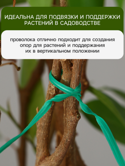 Набор проволоки для подвязки 20см*100шт Арт-9914235 Набор проволоки для подвязки 20см*100шт Арт-9914235