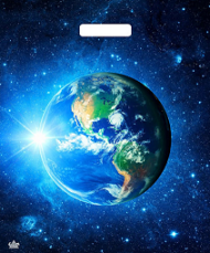 Сумочка пакет п/э 380*450мм Земля Арт-605992