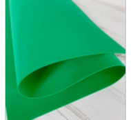 Фоамиран 1,2мм 60*70см Зелёный (1уп/10шт)