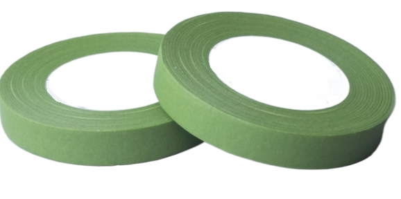 Тейп-лента 13мм*27м Зелёная (цена за 1штуку) Тейп-лента 13мм*27м Зелёная (цена за 1штуку)