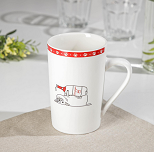 Кружка керамическая Пятница Доляна Арт-6342449 380мл